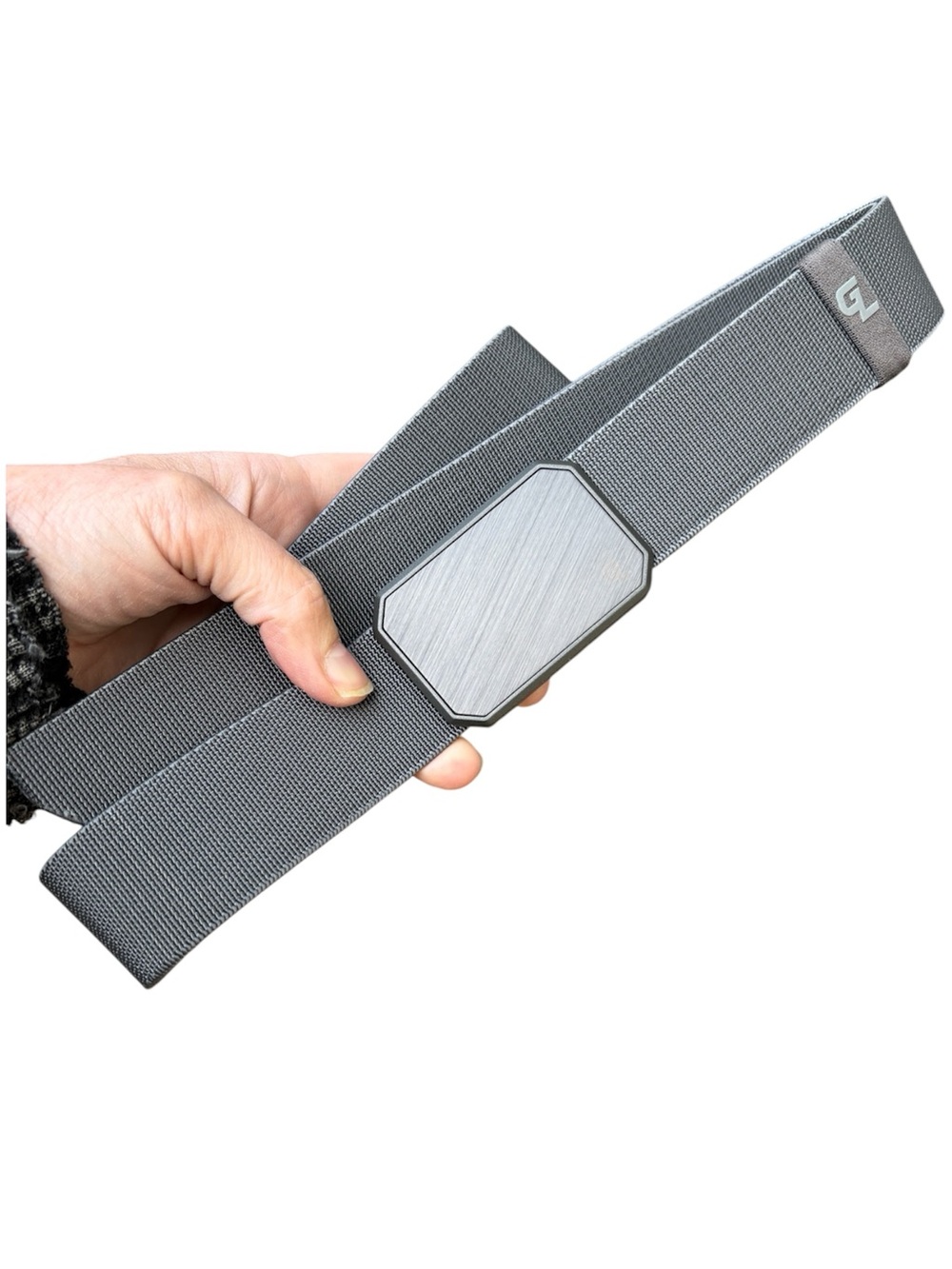 Groove Life Belts Men’s Magnetic Buckle Belt In Gray NWOT Sz XL